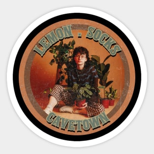 Cavetown - Lemon boy // Vintage Look aesthetic art Sticker